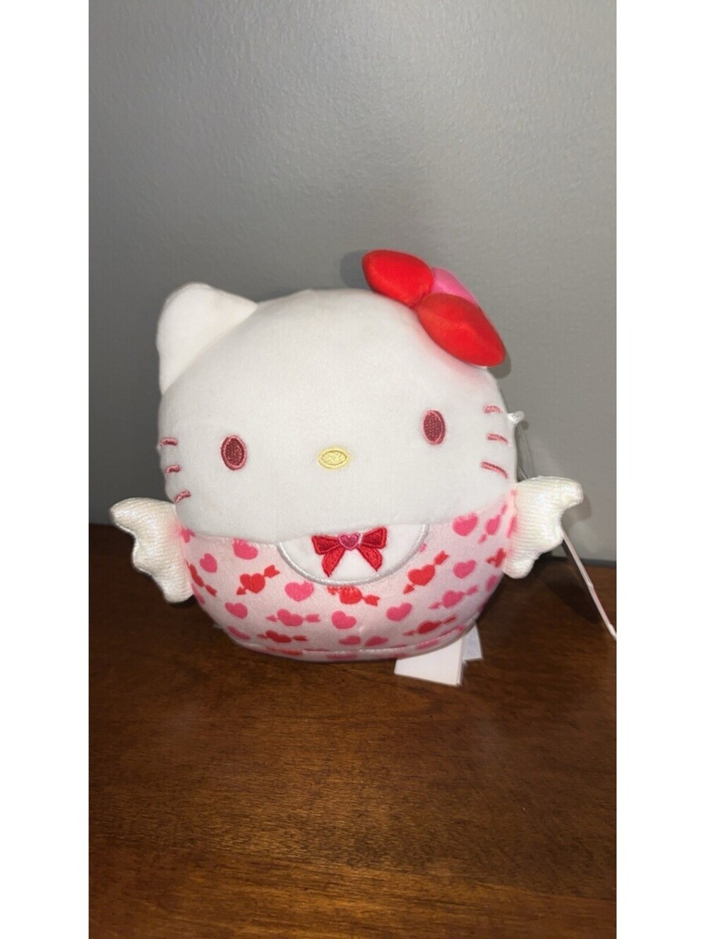 Squishmallow 5” Hello Kitty And Friends Plush Sanrio Cupid Birthday Mark On Back